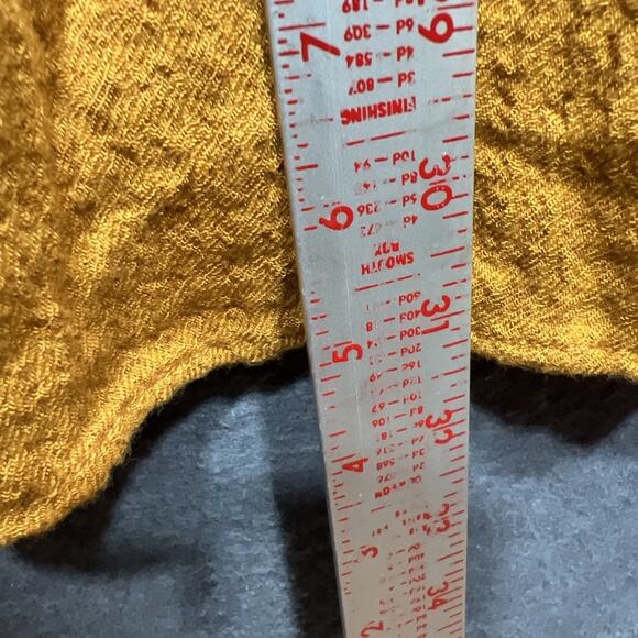 Free People We The Free Solid Hidden Valley Slouchy Oversized Button Down Size L - Picture 10 of 11